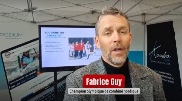 Le champion olympique de ski Fabrice Guy sera l'un des porteurs de la flamme olympique