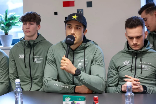 Le BMX Besançon sur la ligne de départ