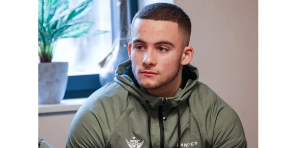 Le BMX Besançon sur la ligne de départ