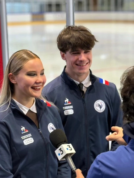 médaille de bronze aux MASTER'S de patinage à Villard de Lans