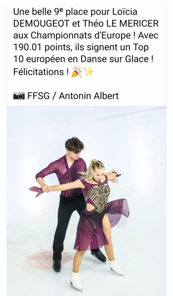 programme court aux championnats d'Europe TALLINN