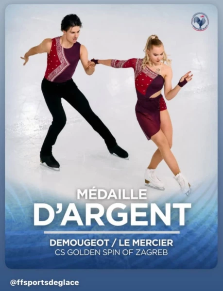 médaille d'argent au challenger serie de ZAGREB