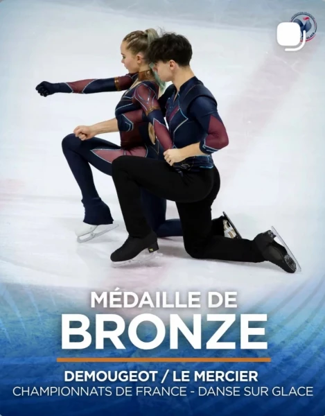 médaille de bronze aux championnats de France