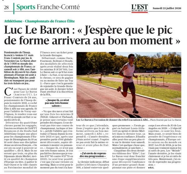 Championnats de France Elite 2026