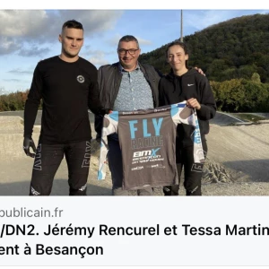 Découvrez le parcours de Jérémy Rencurel et Tessa Martinez signent à Besançon